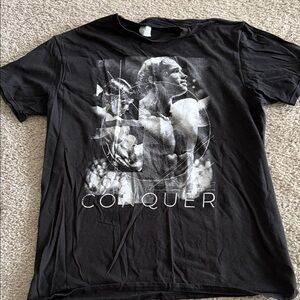 Black Graphic Men's T-Shirt